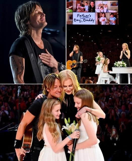 “I’ve Never Seen Keith Urban Cry—Until His Daughters Took the Stage and Called Him ‘Daddy’…” The concert was supposed to end like every other—bright lights, roaring cheers.