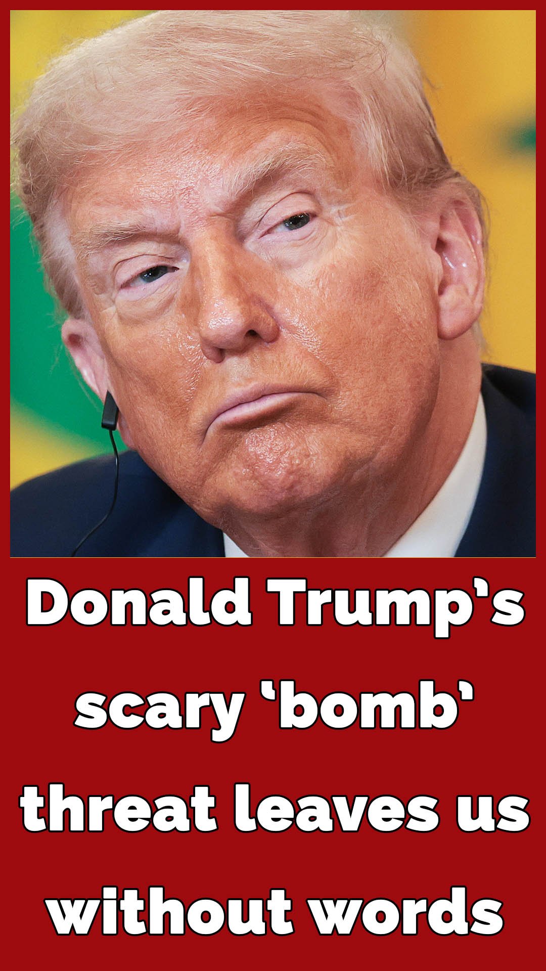 Russia respond to Donald Trump saying he threatened to ‘bomb Moscow’