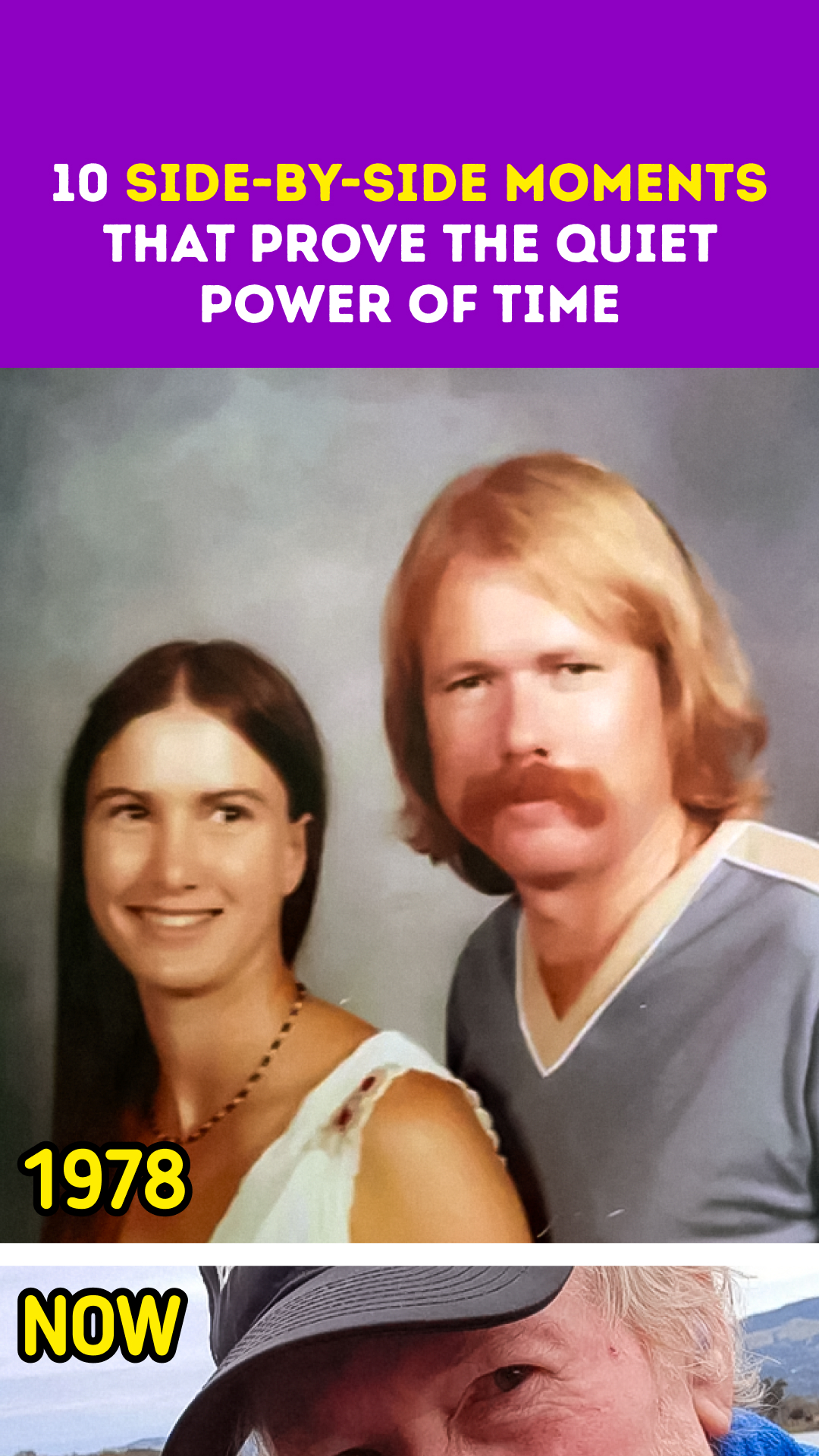 10 Side-by-Side Moments That Prove the Quiet Power of Time