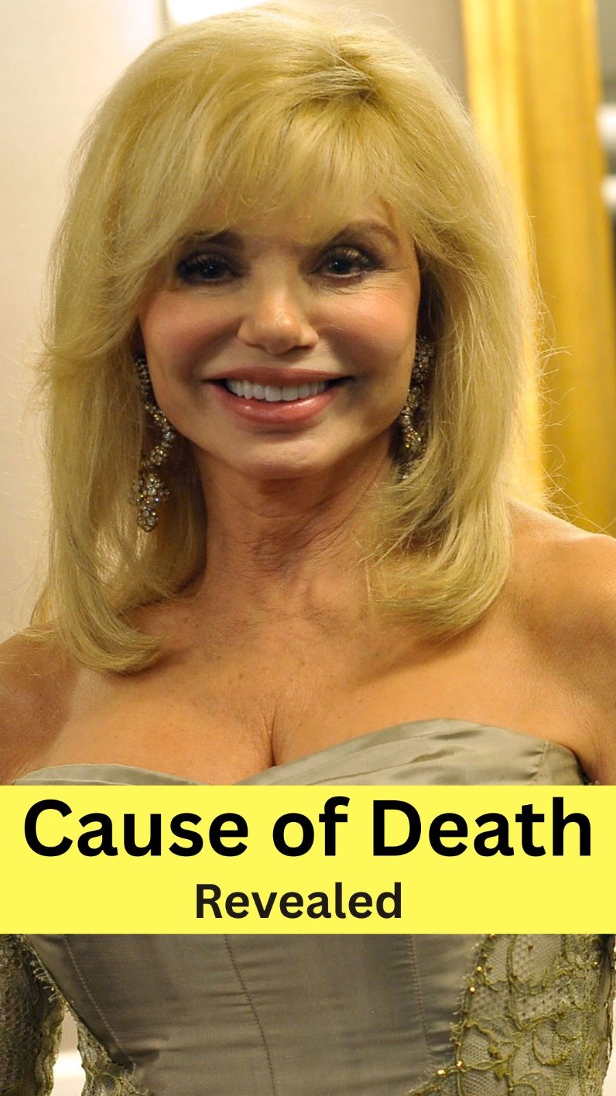 Loni Anderson, best known for her role as the sharp and confident receptionist on the hit sitcom “WKRP in Cincinnati,” died Sunday in a Los Angeles hospital, just days shy of her 80th birthday.