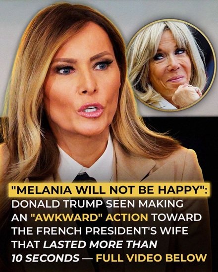 A Notable Handshake Moment Between Donald Trump and Brigitte Macron That Drew Public Attention