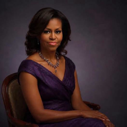In Los Angeles, Michelle Obama made a…