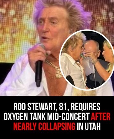 Rod Stewart, 81, Seen Using Oxygen During Utah Concert After Brief Health Scare