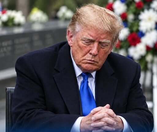 Donald Trump Appears to Doze During 9/11 Memorial, Sparking Online Reactions