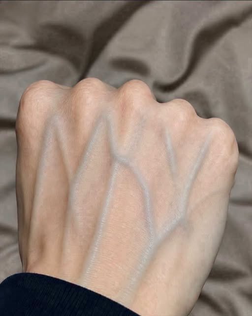 If you have visible veins, it means you are….