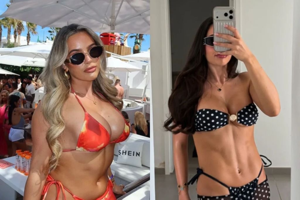 Love Island star shows off her incredible 1.5st weight loss as she strips off to bikini for before and after snaps