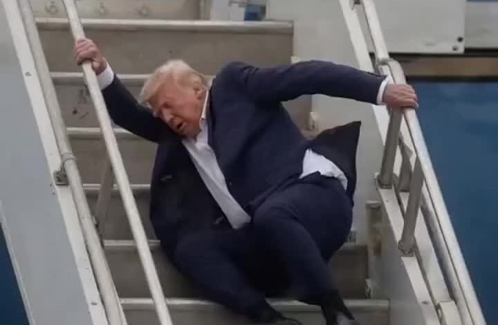 Trump FALLS AGAIN White House Doctor Breaks Silence After Viral Video